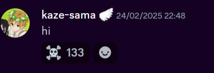 KAZE. Sender of the message that had the highest number of skulls before the great snatch in the old server