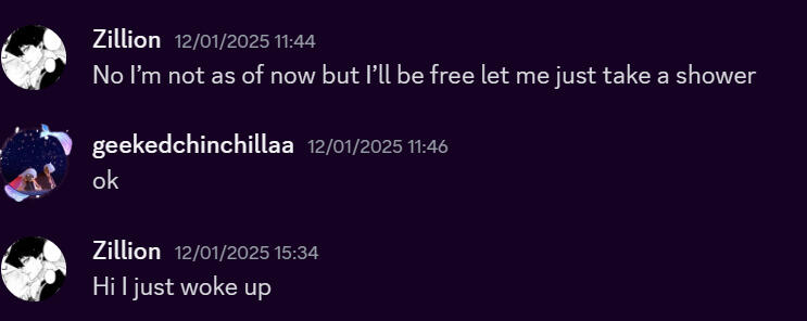 ZILLION. Overlord of airing and spending time with you 5 hours later than promised. Also does not give a fuck about his chat.