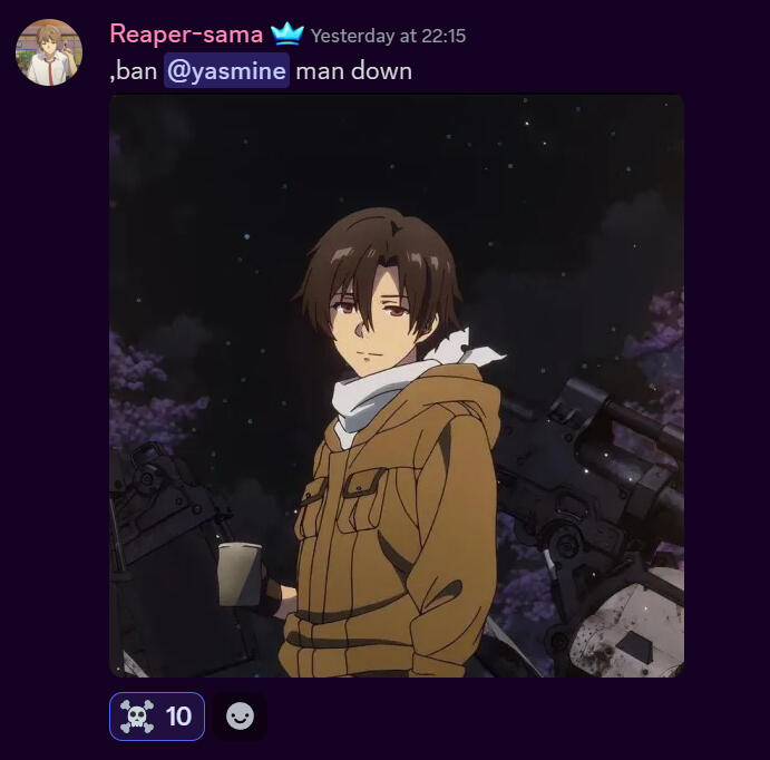 REAPER. King of skulls with the highest skull average in discordia